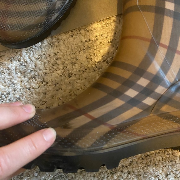 Authentic Burberry of London Rainboots Womens size 9 / EUR 40 - Picture 7 of 8